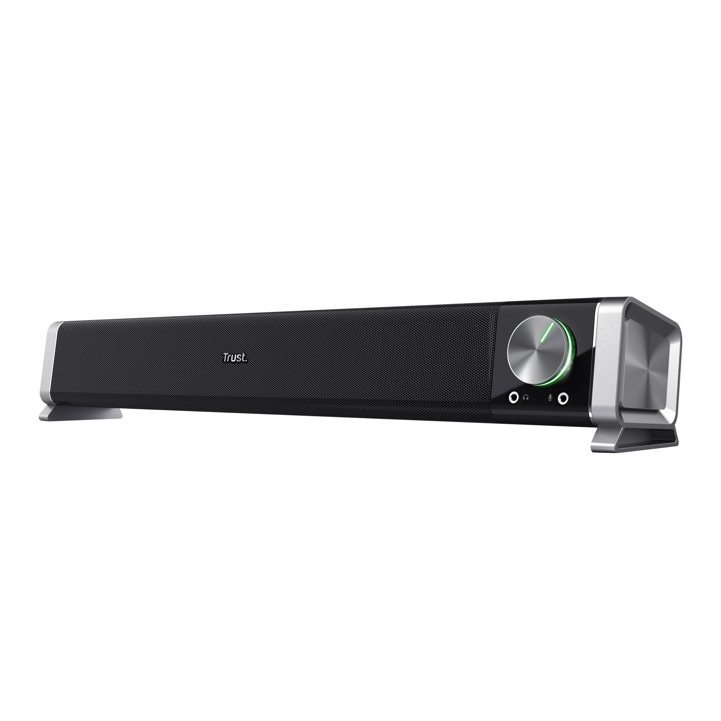Soundbar Trust Asto 12W, negru "TR-21046" (timbru verde 2 lei)