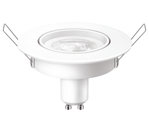 BEC LED Philips, soclu GU10, putere 4.7W, forma spot, lumina alb rece, alimentare 220 - 240 V, "000008718699777999" (timbru verde 0.45 lei)