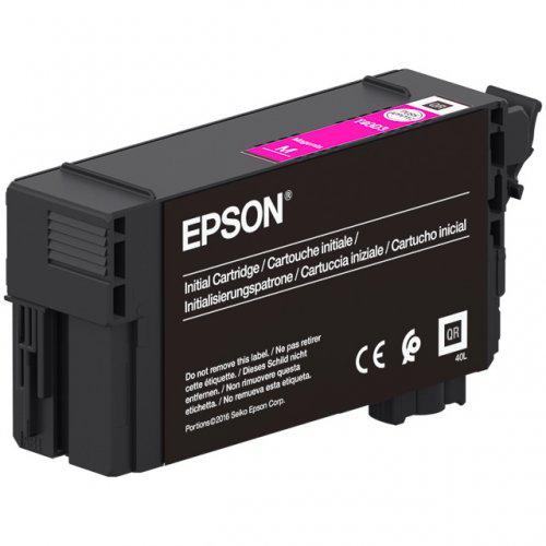 Cartus Cerneala Original Epson Magenta, T40D340, pentru SureColor SC-T3100|SC-T5100|SC-T5100N, 50ml, (timbru verde 0.15 lei), "C13T40D340"