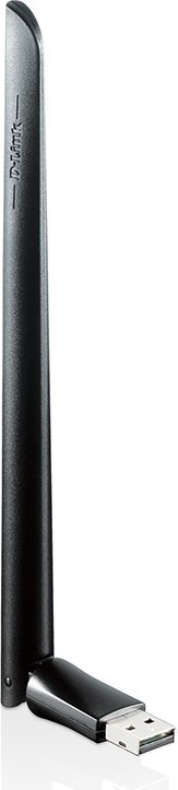 ADAPTOR RETEA D-LINK AC600, extern wireless 2.4 GHz | 5 GHz, USB 2.0, port, 600 Mbps, antena externa x 1, "DWA-172" (timbru verde 0.18 lei)
