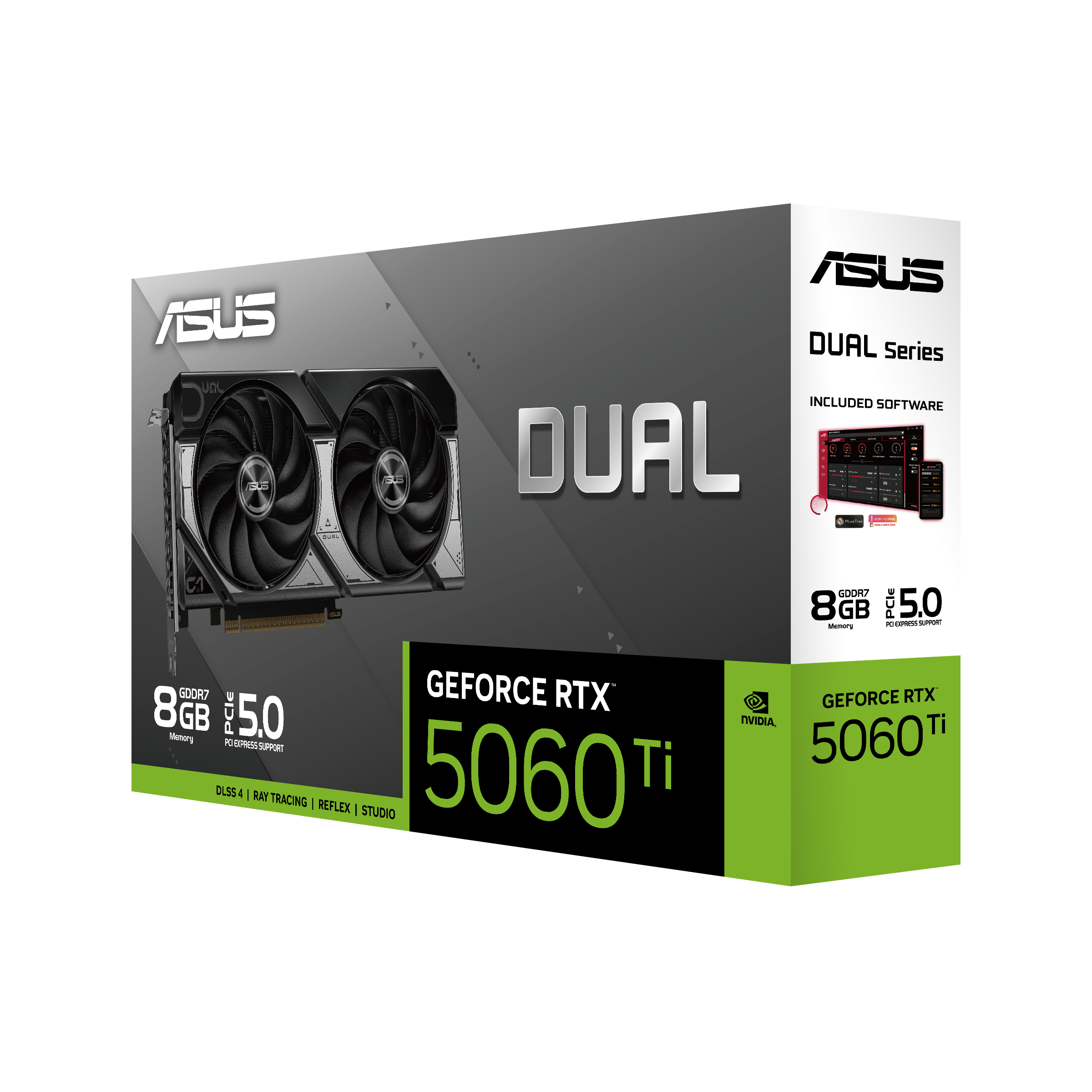 Placa video nVidia GeForce RTX 5060 Ti DUAL 8GB GDDR7 128 bit "90YV0MP3-M0NA00" - imagine 7