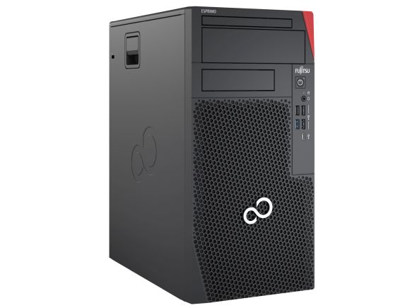 Fujitsu ESPRIMO P5011, Intel Core i7-10700, 16GB DDR4, noDVD, SSD 512GB M.2, GeForce GTX1650 4GB, PS 680W, Win 10 Pro, Office H&B 2021, 3Yrs "FPC52063GK" (timbru verde 7 lei)