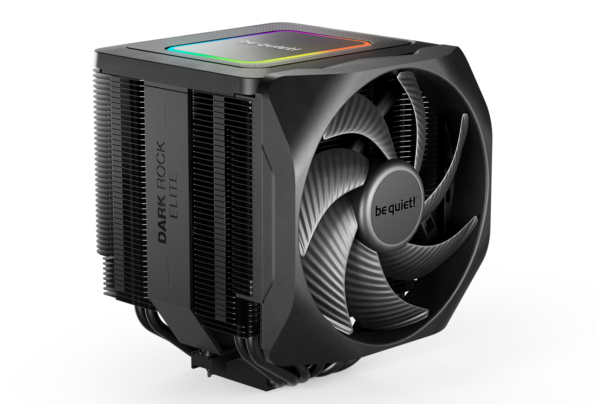 COOLER be quiet "Dark Rock Elite",racire aer, Ø6 mm×7 pcs heatpipe, skt. Intel LGA 1700/1200/115x, AMD: AM5/AM4, fan 135mm, 2000 rpm, conectare 4-pin PWM, LED ARGB, "BK037" (timbru verde 2 lei)