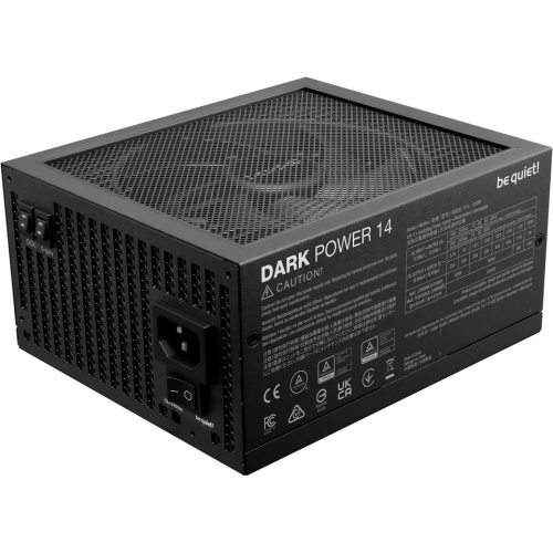 SURSA be quiet "Dark Power 14", 1000W, certificare 80 Plus Titanium, Full bridge + LLC + SR + DC/DC, fan 135mm Silent Wings, negru, "BP020EU" (timbru verde 4 lei)