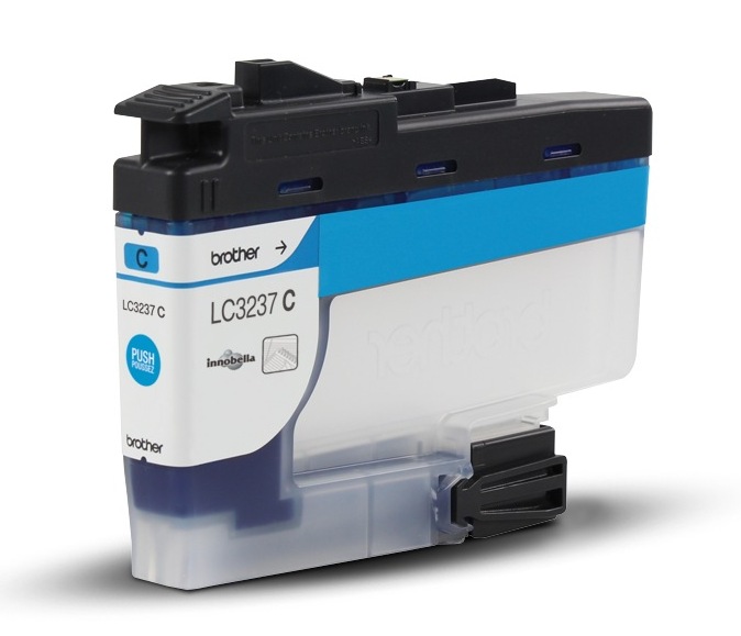 Cartus Cerneala Original Brother Cyan, LC3237C, pentru MFC-J5945|J6945|J6947, 1.5K, (timbru verde 0.15 lei), "LC3237C"