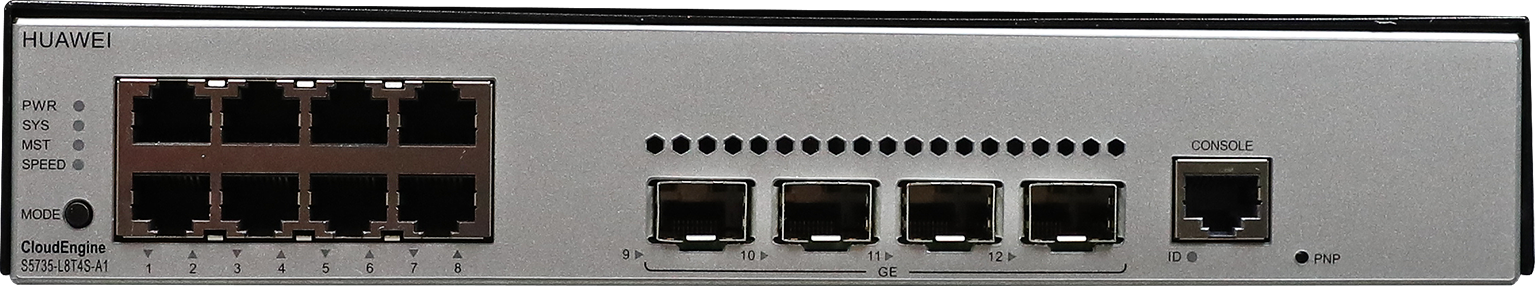 HUAWEI S5735-L8T4S-A1 8P GB,4SFP+S57XX-L, "HU98011284AS" (timbru verde 2 lei)