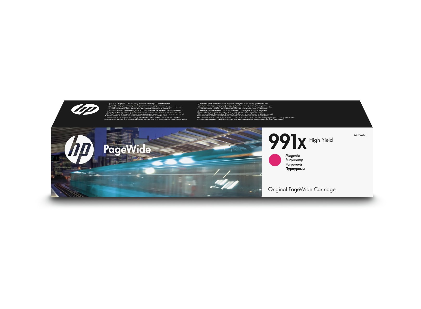 Cartus Cerneala Original HP Magenta, nr.991X, pentru PageWide 750|772|777, 16K, (timbru verde 0.15 lei), "M0J94AE"