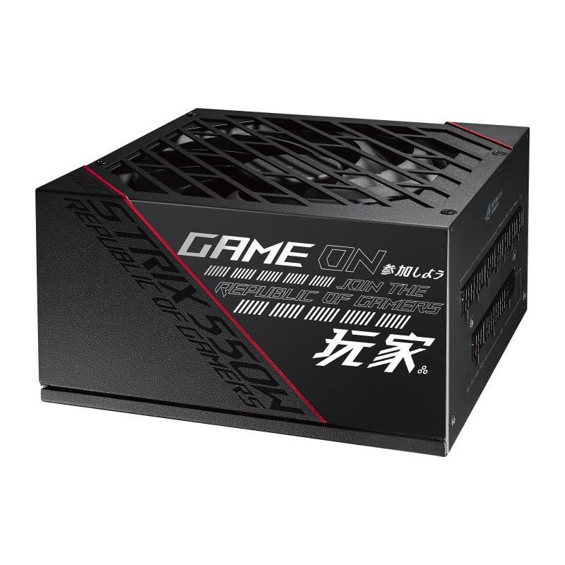 SURSA ASUS, 550 W, "ROG-STRIX-550G" modulara, ATX 12V, fan 135mm x 1, 80 Plus Gold, MB 20+4 pin x 1, CPU 4+4 pinx2, PCI-E 6+2 pinx2, SATAx8, MOLEX 4-pin x 3, "ROG-STRIX-550G" (timbru verde 2 lei)