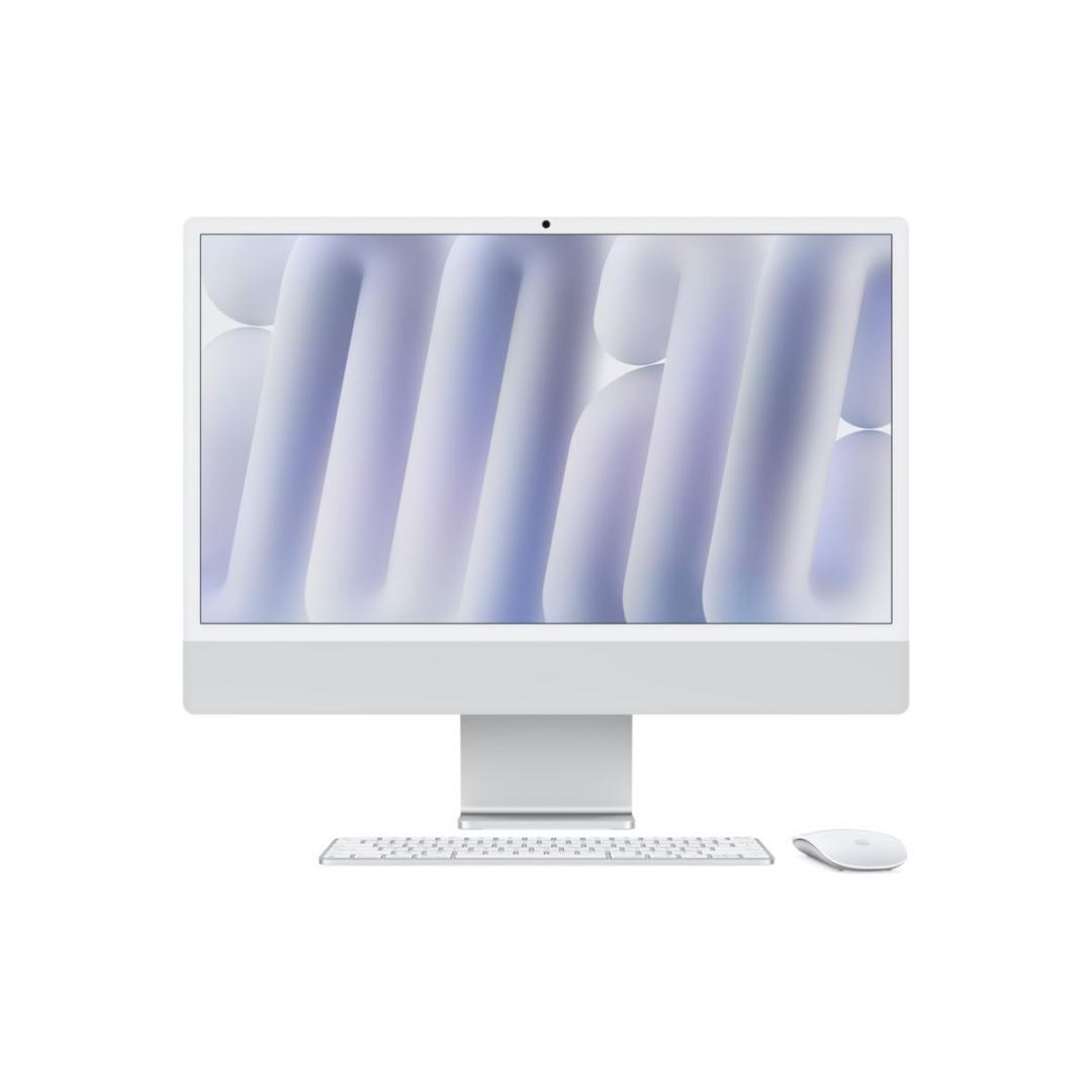 APPLE iMAC24 M4(10/10) 24GB 2TB SILVER "IMACM4C10G10242SV" (timbru verde 10 lei)