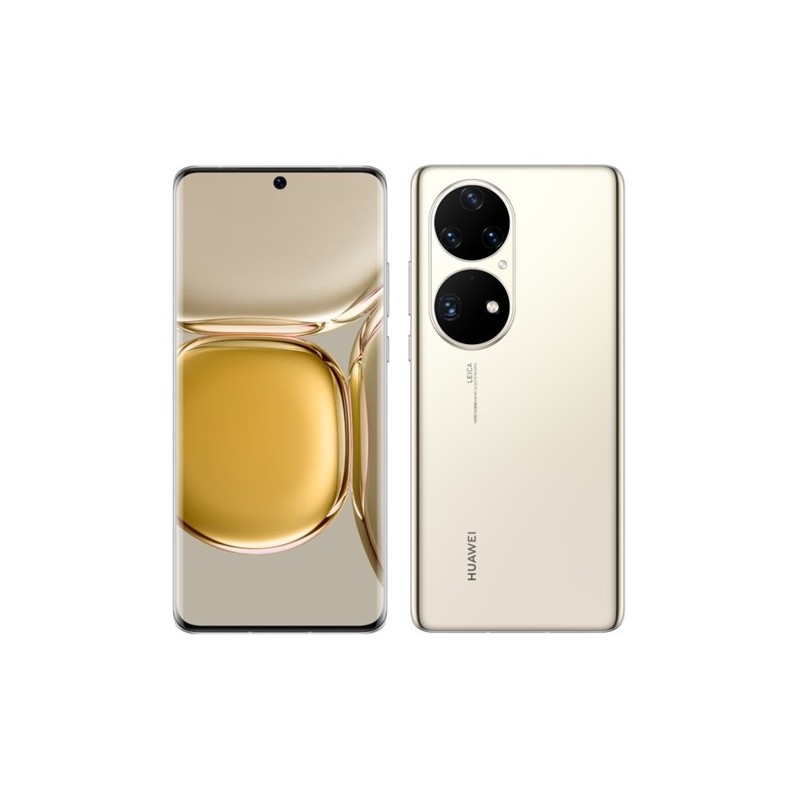 Huawei P50 Pro Cocoa Gold LTE/6.6/OC/8GB/256GB/13MP/50MP+40MP+13MP+64MP/4360mAh "51096VTC" (timbru verde 0.45 lei)