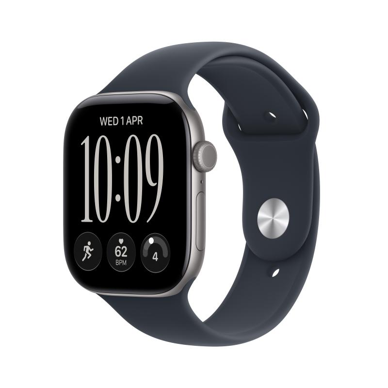 AW S12 42 GPS SGray Alu NBlue Band S/M"MJE74ET/A"