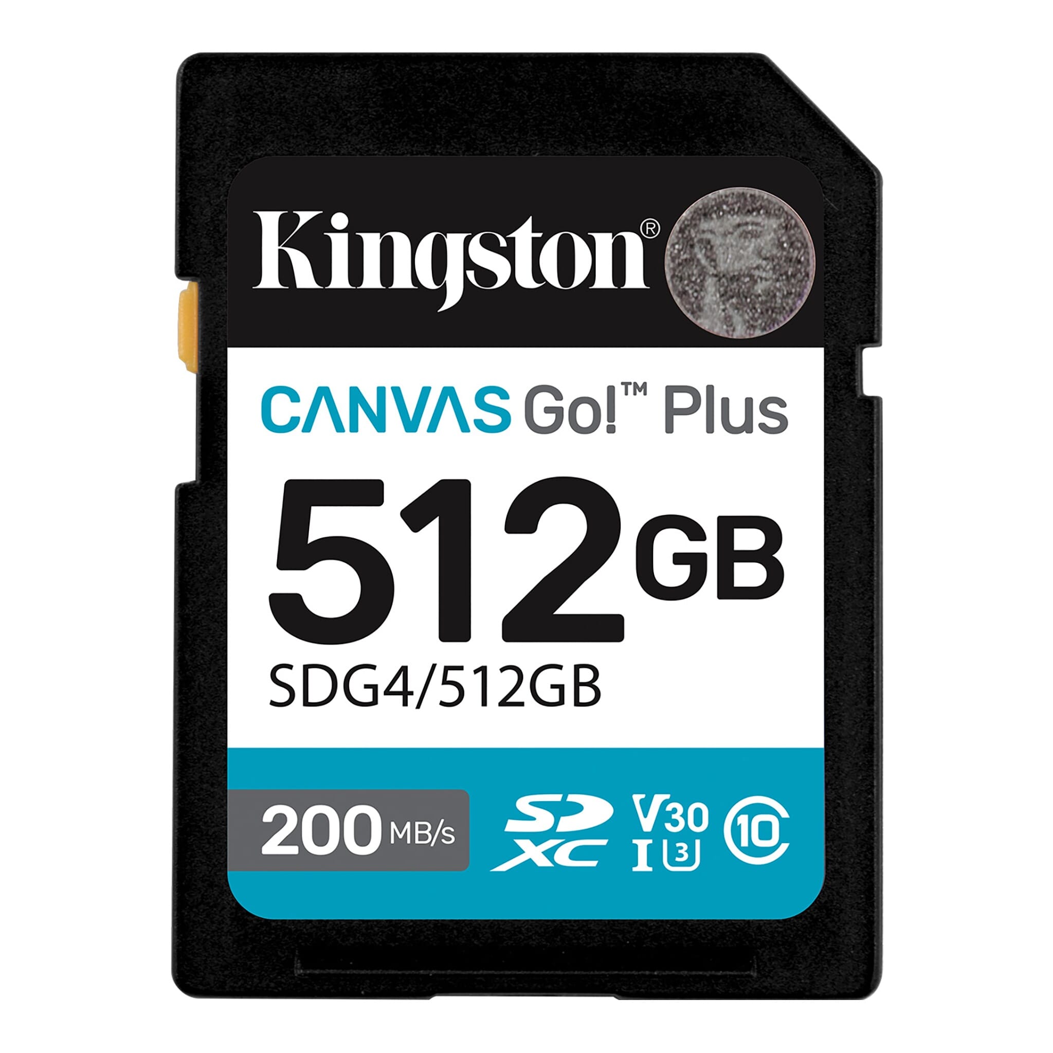 SD CARD KS 512GB CL10 UHS-I CANV GO "SDG4/512GB" (timbru verde 0.03 lei)