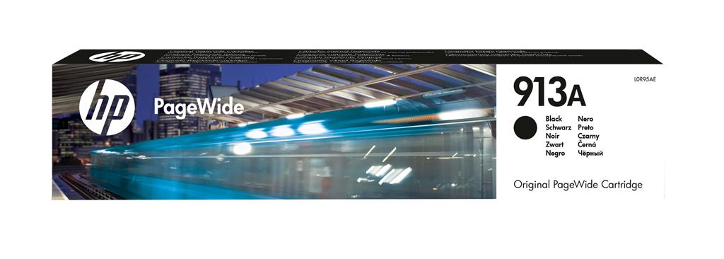 Cartus cerneala Original HP L0R95AE Black, nr.913A, pentru PageWide 352|377, 3.5k "L0R95AE"