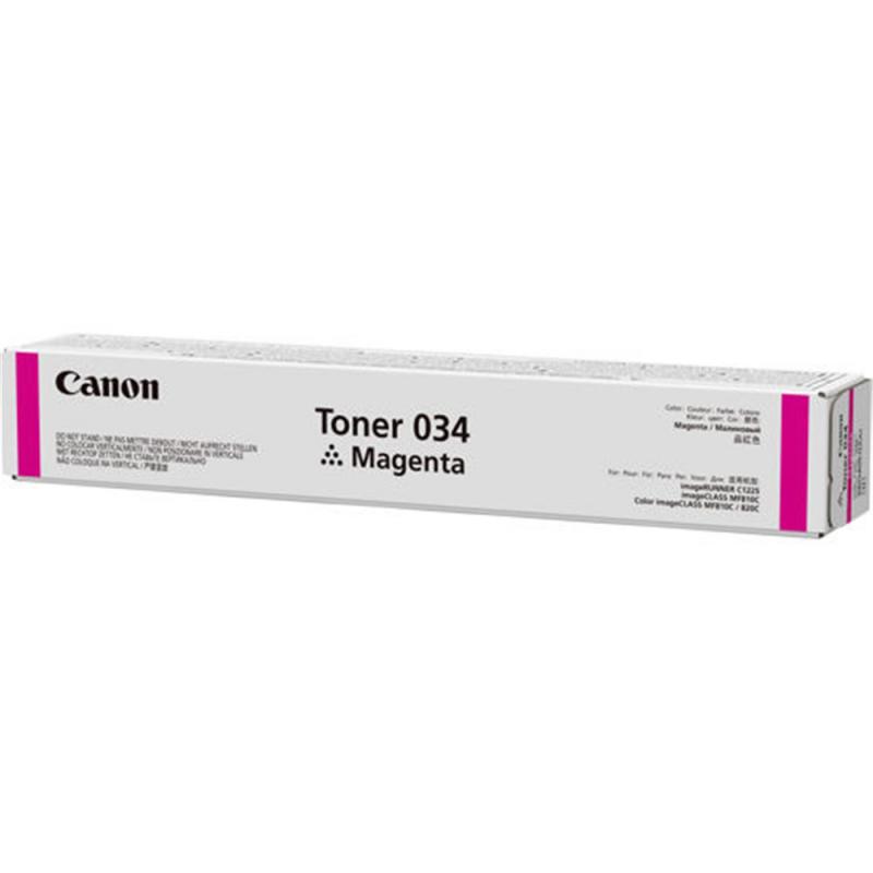Toner Original Canon Magenta, 034M, pentru IR C1225iF|C1225, 7.3K, (timbru verde 1.2 lei) ,NOPP, "CF9452B001AA"