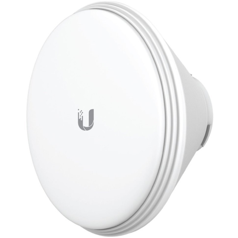 ANTENA tip horn Ubiquiti, 5 GHz, castig 15.5 dBi, "HORN-5-45" (timbru verde 2.00 lei)
