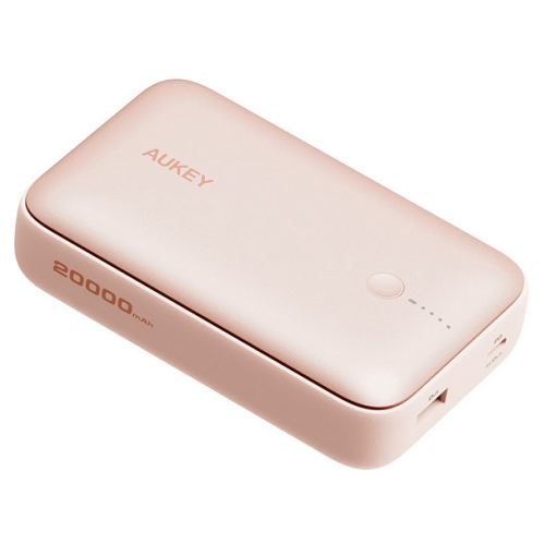 POWER BANK USB 20000MAH/PB-Y57 PINK AUKEY "PB-Y57 PINK" (timbru verde 0.98 lei)
