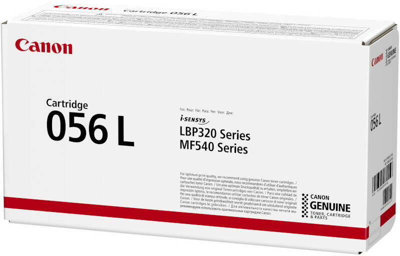Toner Original Canon Black, CRG-056L, pentru LBP 325x|MF 543x|MF 542x;, 5.1K, (timbru verde 1.2 lei)"3006C002AA"