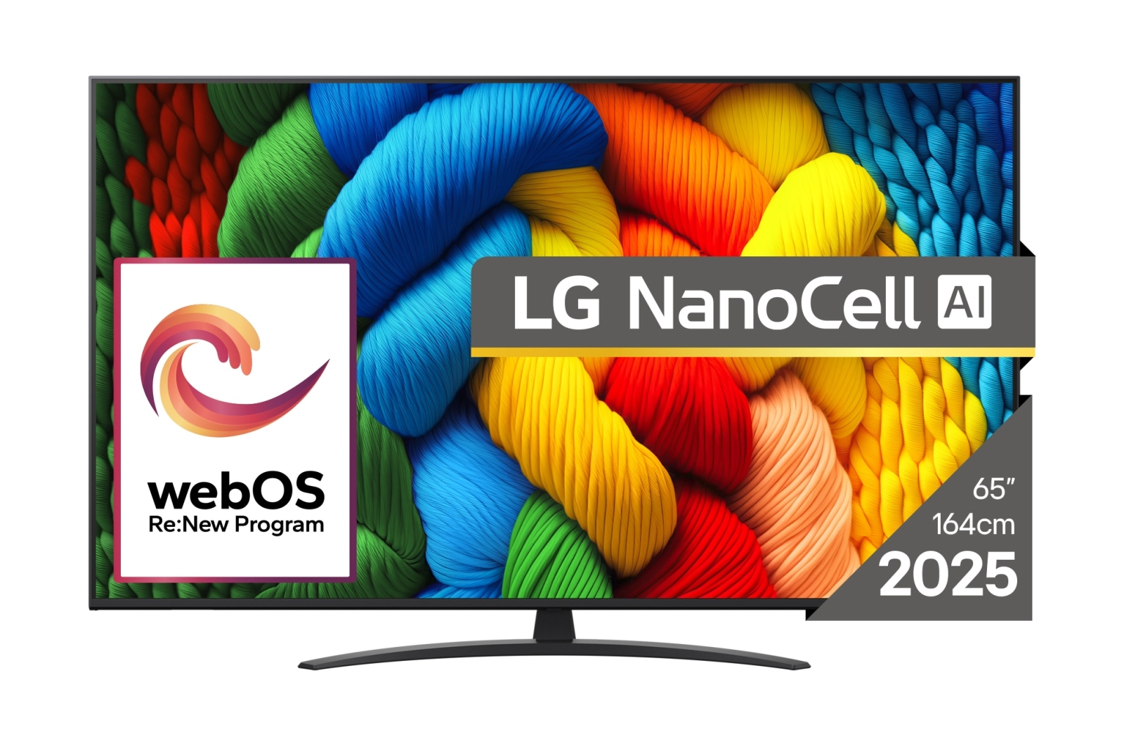 NANO TV 4K 65(164cm) LG 65NANO81A3A "65NANO81A3A.AEU" (timbru verde 15 lei)