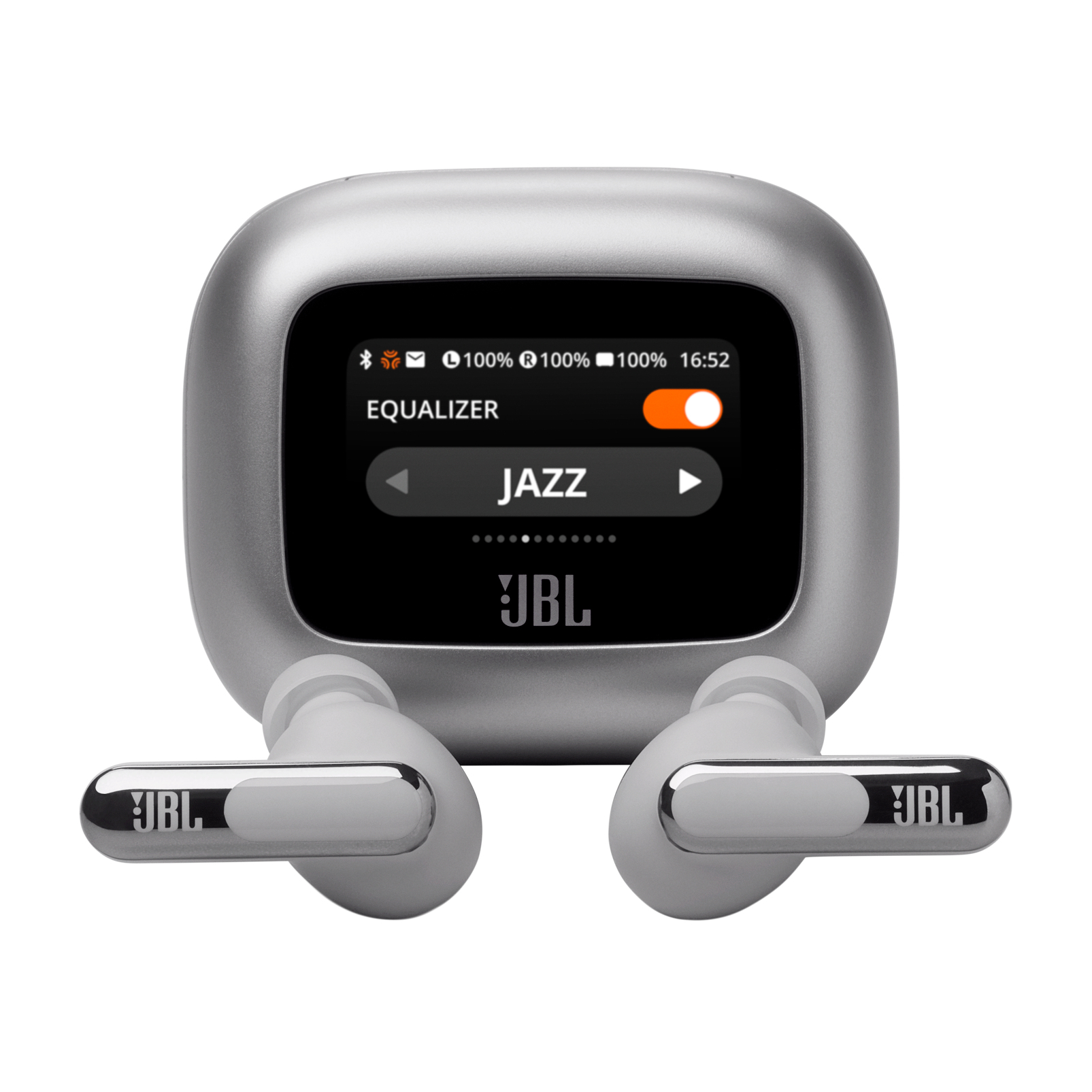 Live Beam 3, Autonomie 12 ore, Bluetooth 5.3, Argintiu"JBLLIVEBEAM3SIL" (timbru verde 0.18 lei)