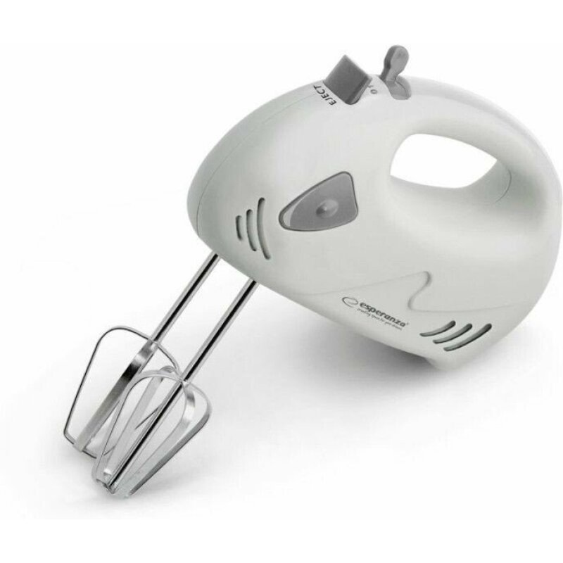 Mixer de mana Esperanza Muffin EKM007WE 150W Alb/Gri "EKM007WE" (timbru verde 0.8 lei)