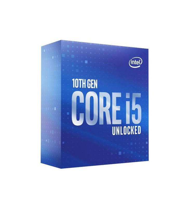 CPU INTEL, skt. LGA 1200 Core i5, i5-10600K, frecventa 4.1 GHz, turbo 4.8 GHz, 6 nuclee, putere 95 W, "BX8070110600K"