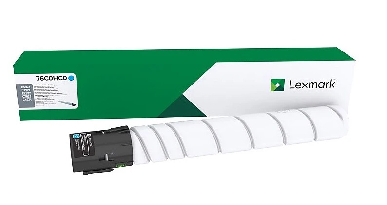 Toner Original Lexmark Cyan, 76C0HC0, pentru CS923|CX921|CX922|CX923|CX924, 34K, (timbru verde 1.2 lei) , "76C0HC0"