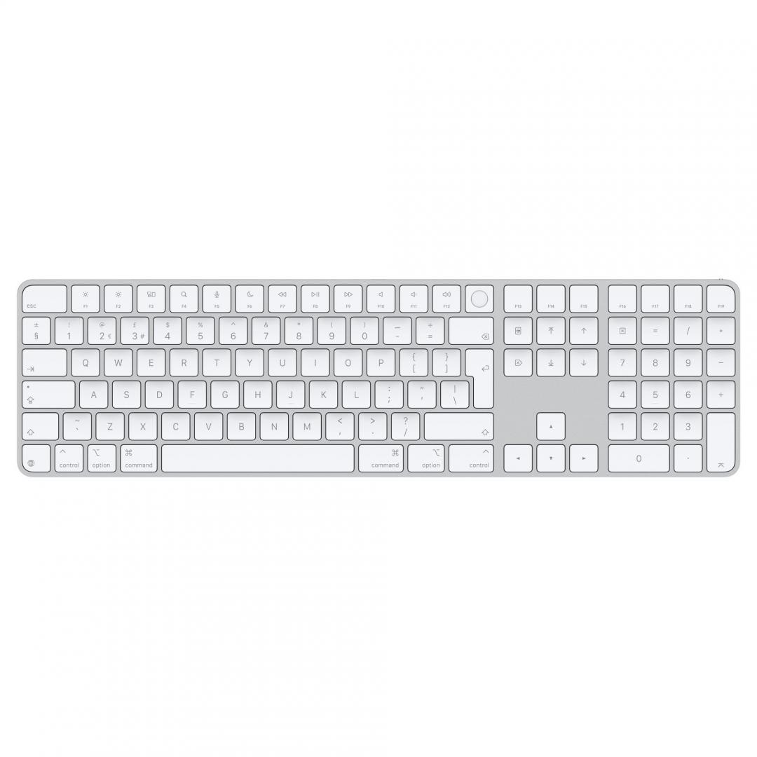 MAGIC KEYBOARD TOUCH ID NUM KEY WH-ROM "MXK73RO/A" (timbru verde 0.8 lei)