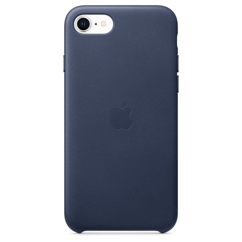HUSA Smartphone Apple, pt iPhone SE2, tip back cover (protectie spate), piele, ultrasubtire, albastru, "mxyn2zm/a"
