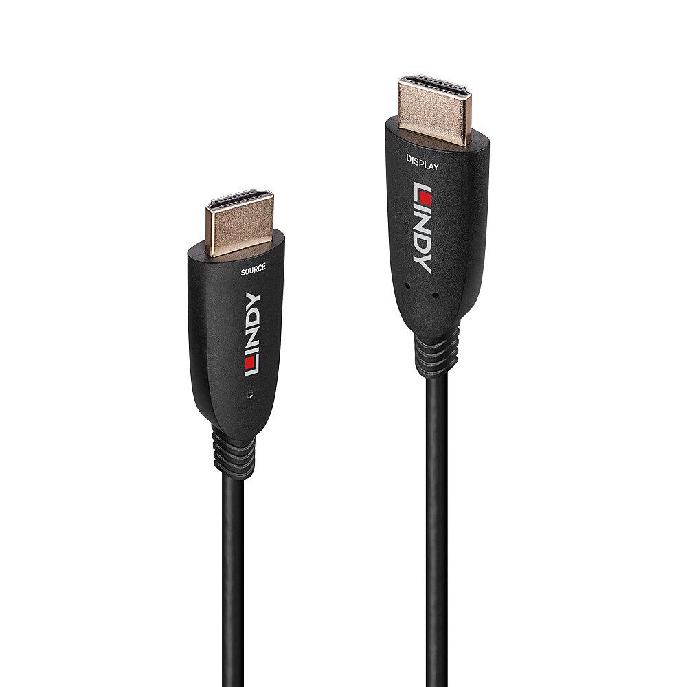 Cablu Lindy 10m Hybrid HDMI 8k60 "LY-38510" (timbru verde 0.18 lei)