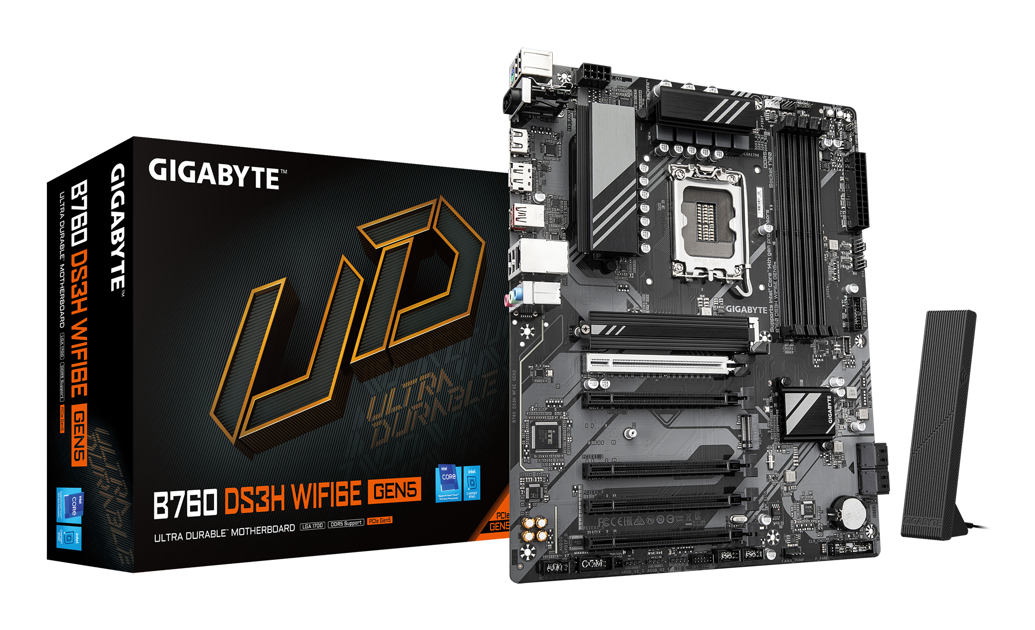 Placa de baza GIGABYTE B760 DS3H WF6E GEN5 "B760 DS3H WF6E GEN5"