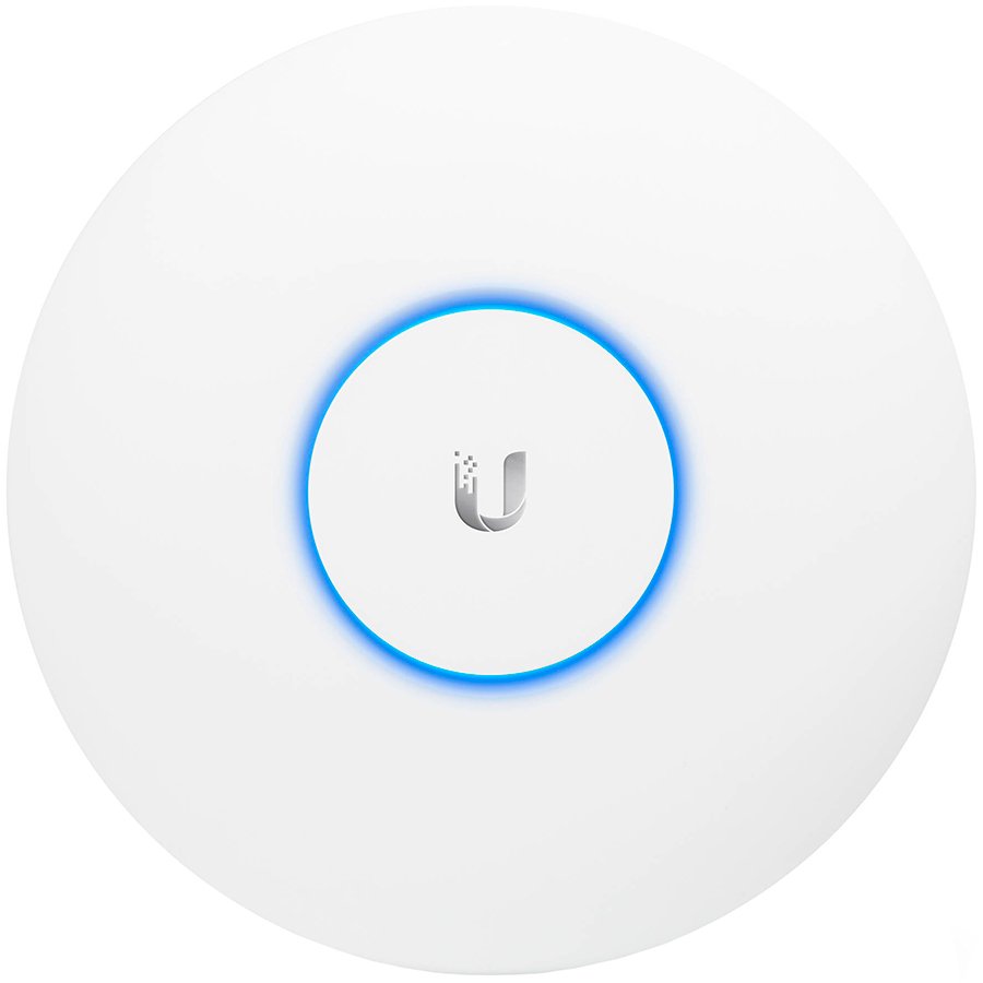 ACCESS Point Ubiquiti wireless interior 1300 Mbps, port 10/100/1000 x 2, antena interna x 2, PoE, 2.4 - 5 GHz, "UAP-AC-PRO-EU" (timbru verde 0.8 lei)