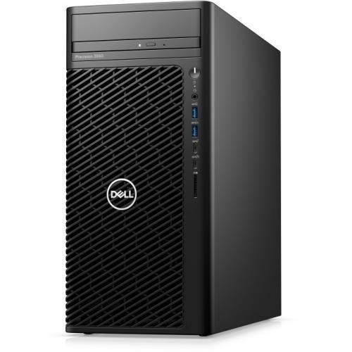 Dell Precision 3660 Tower, i7-13700(30MB Cache 16Core, 16GB(2x8)4400MHz DDR5 256GB(M.2)PCIe SSD 1TB(3.5)7200rpm Intel Graphics noWiFi Win11Pro 3Yr NBD "DP3660TI71370016GB256GB1" (timbru verde 7 lei)