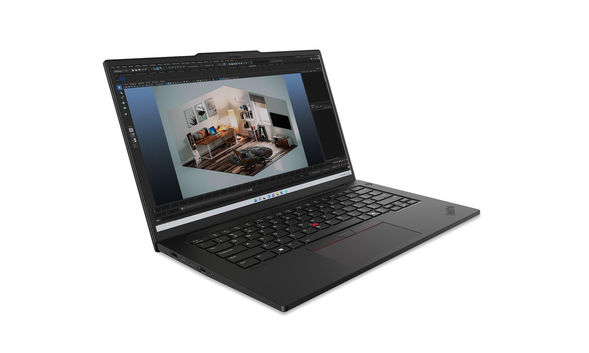 LENOVO ThinkPad P14s G5 Intel Core Ultra 7 165H 14.5inch WQXGA 32GB 2TB SSD M.2 PCIe RTX 500 Ada 4GB Wi-Fi 6E+BT5.3 W11P 3YR Premier "21G2000GRI" ((timbru verde 3.5 lei)