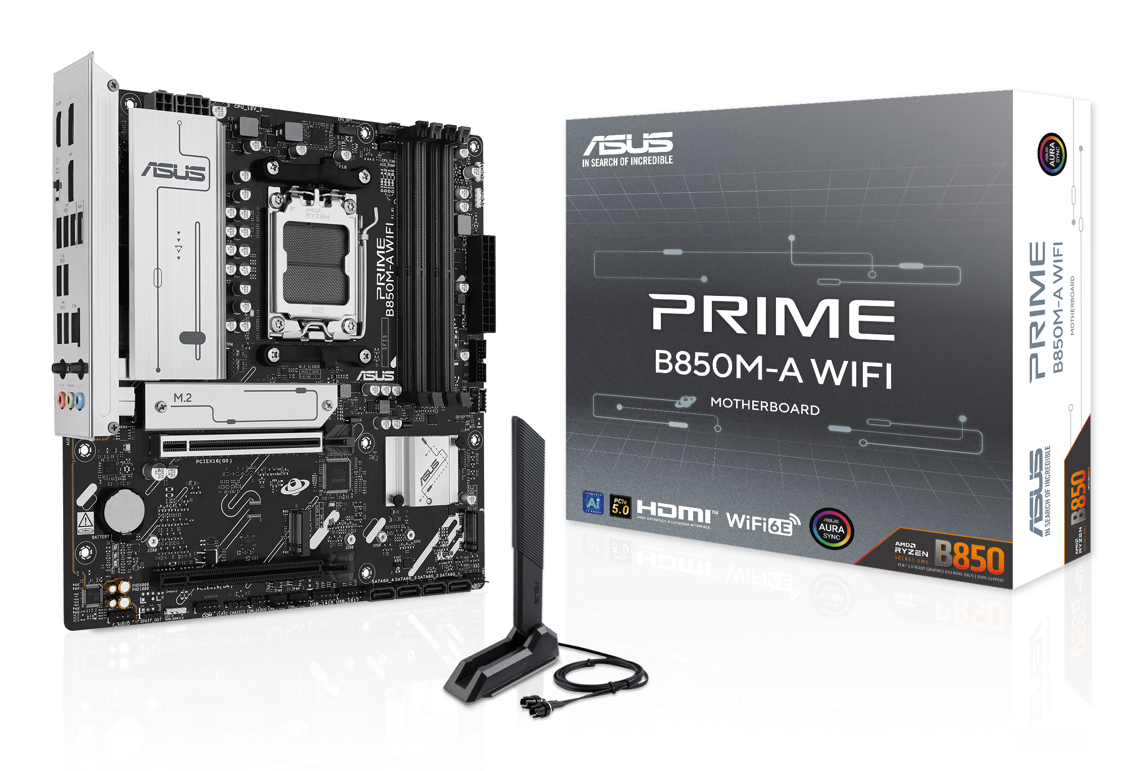MB AMD B850 SAM5 MATX/PRIME B850M-A WIFI ASUS "PRIME B850M-A WIFI"