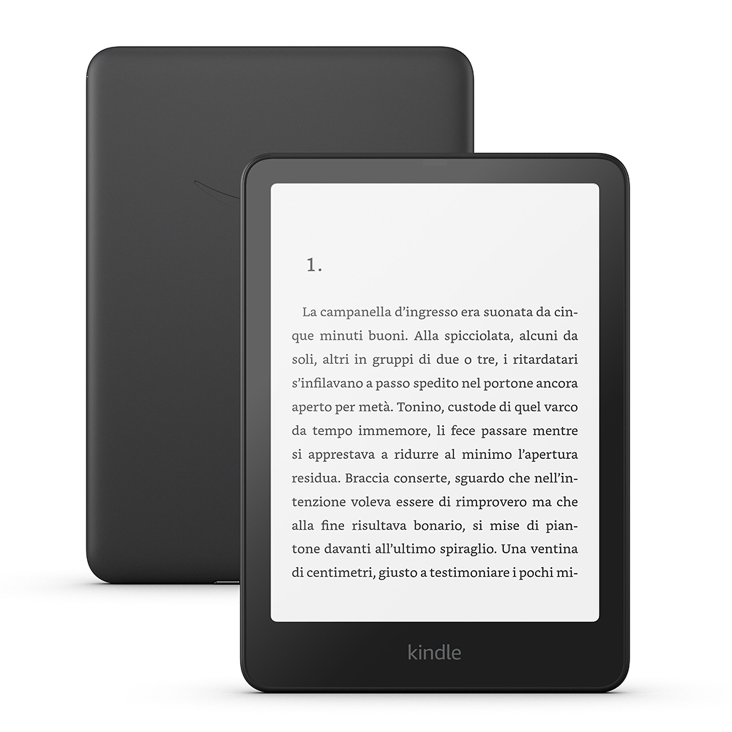 eBook Reader Amazon Kindle Paperwhite 12th Gen 16GB Wi-Fi Black (2024) "T-MLX59280" (timbru verde 0.9 lei)