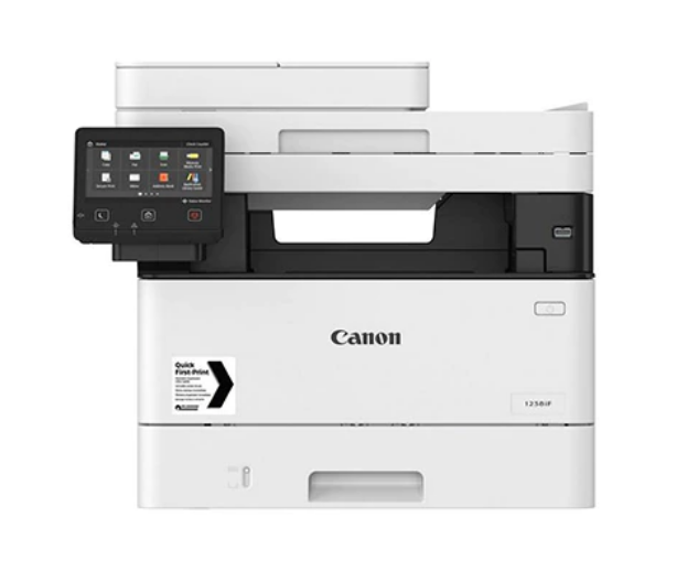 Multifunctional Laser Mono Canon I-Sensys X 1238iF , A4, Functii: Impr.|Scan.|Cop.|Fax, Viteza de Printare Monocrom:38ppm, Conectiv:USB|Ret|WiFi, Duplex:Da, ADF:DADF(timbru verde 11 lei) "3514C050AA"