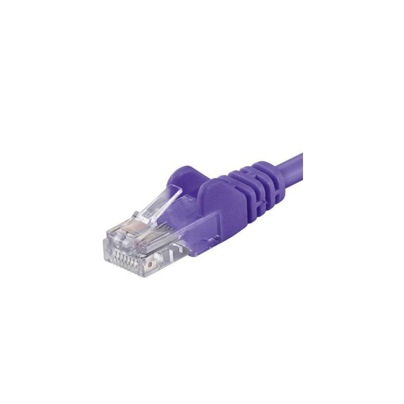 Patchcord UTP RJ45-RJ45 Cat.5e 1.5m, violet, "UTP-5E-1.5-V" (timbru verde 0.08 lei)