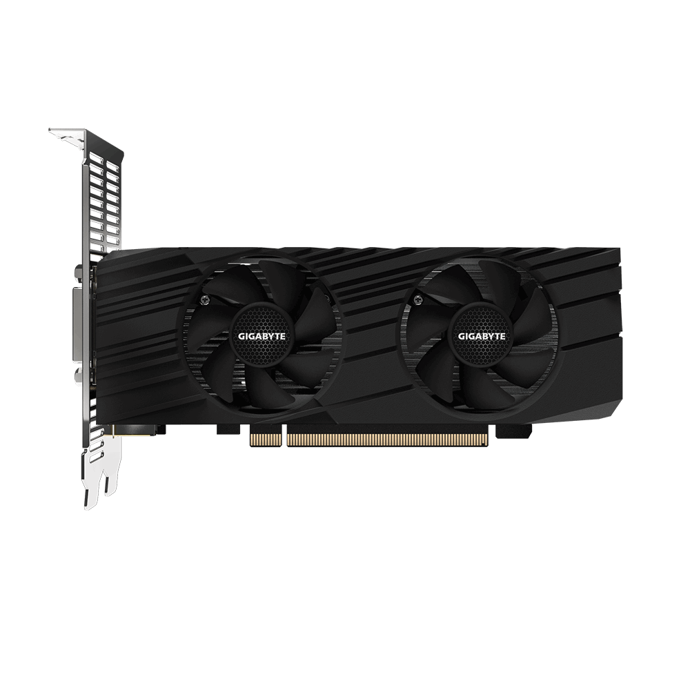 Placa video GIGABYTE GeForce GTX 1650 G6 OC Low Profile 4GB GDDR6 128bit "N1656OC-4GL"
