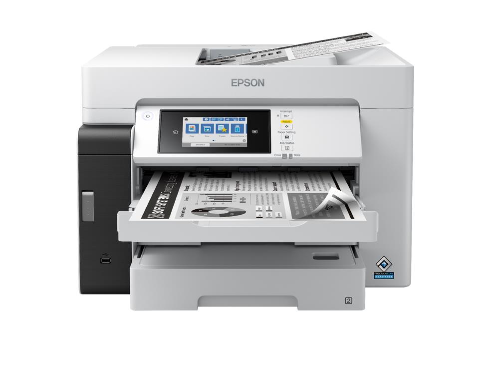 Multifunctional Inkjet CISS Mono Epson Pro M15180,A3,Functii:Impr|Scan|Cop,Viteza Print Mono:25ppm,Viteza Print color:25ppm,Conectiv:USB|Retea|Wi-Fi,Duplex:Da,ADF:Da, (Timbru Verde 23lei) "C11CJ41406"(RAPO)