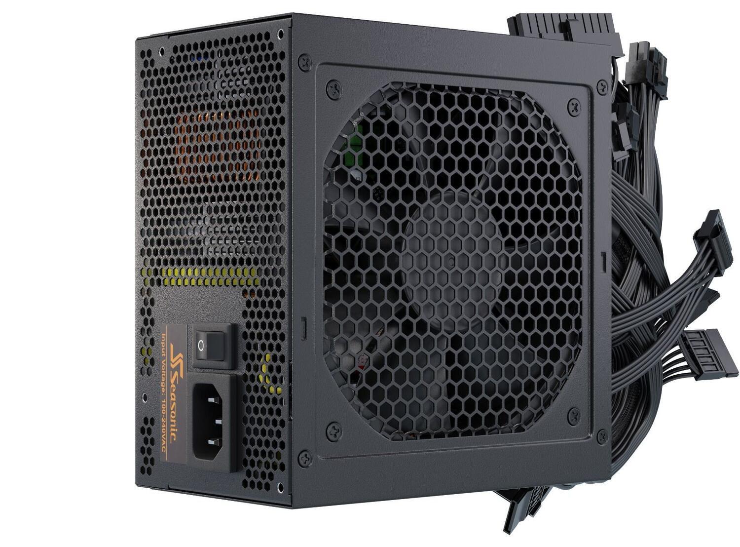 Sursa Seasonic B12 BC-750 80+ Bronze, Cabluri fixe, 750W, Negru "B12 BC-750" (timbru verde 2 lei)