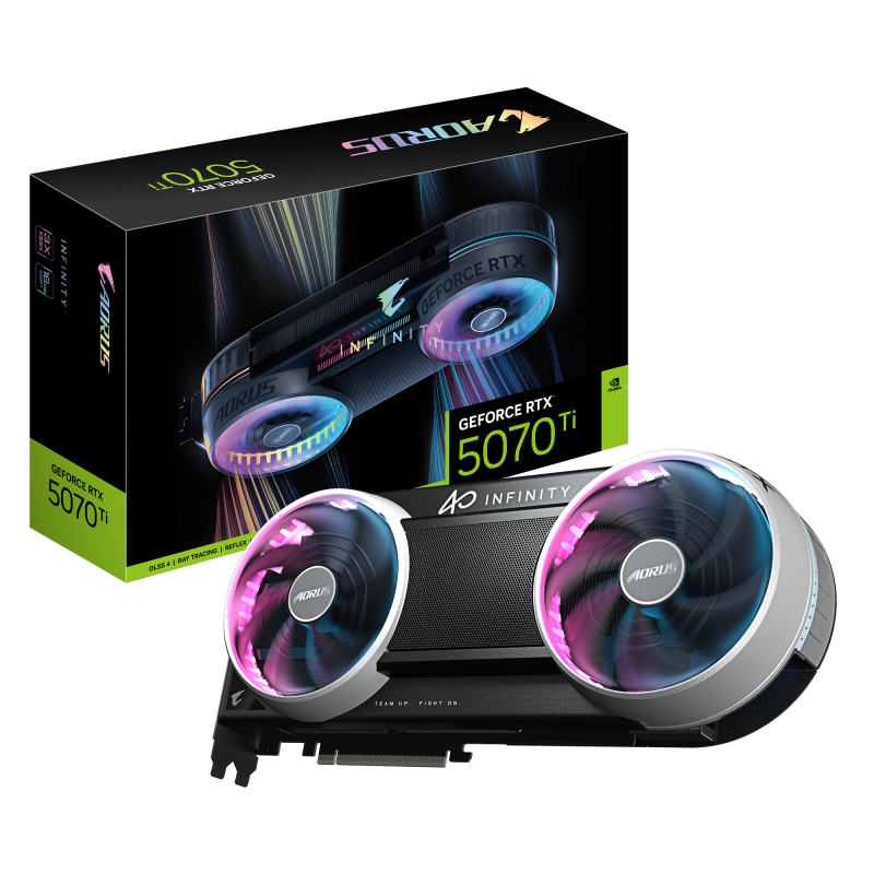 GB GEFORCE RTX AORUS 5070 Ti INF 16 GB"GV-N507TAORUS IF-16GD"