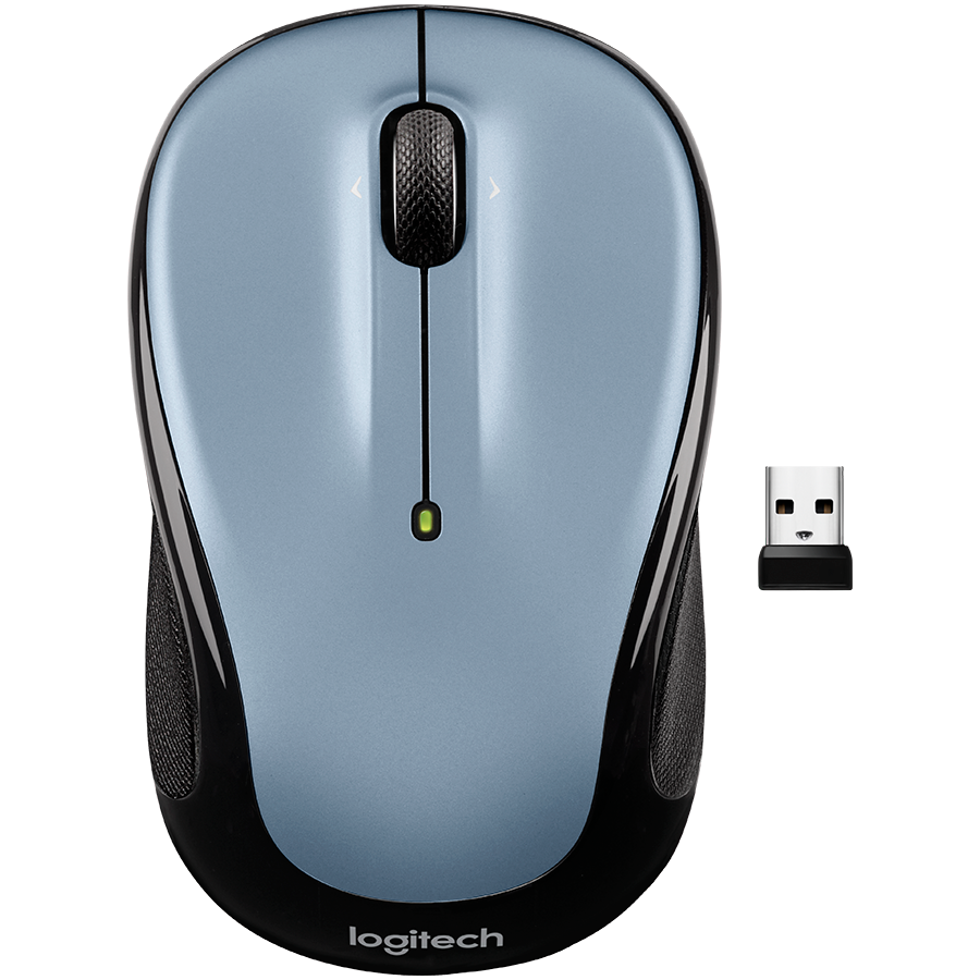 LOGITECH Wireless Mouse M325s - DARK SILVER - 2.4GHZ - EMEA "910-006812" (timbru verde 0.18 lei)