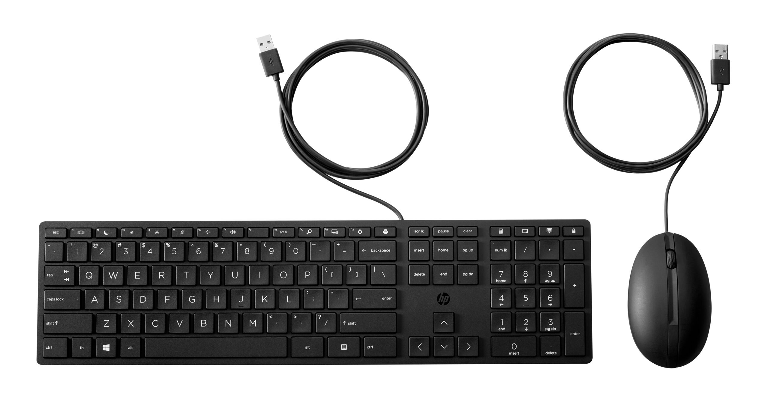 KEYBOARD +MOUSE DESKTOP 320MK/COMBO 9SR36UT HP "9SR36UT" (timbru verde 0.8 lei)