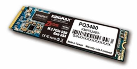 SSD KINGMAX PQ3480, 512GB, M.2, PCIe Gen3.0 x4, 3D Nand, R/W: 1950/1550 MB/s, "KMPQ3480-512G4"