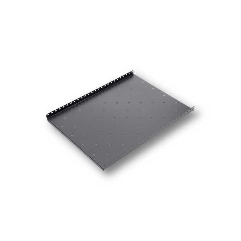 Raft fix capacitate ridicata pentru rack podea 1000mm, negru RAL9004 - DATEUP "9801130261"