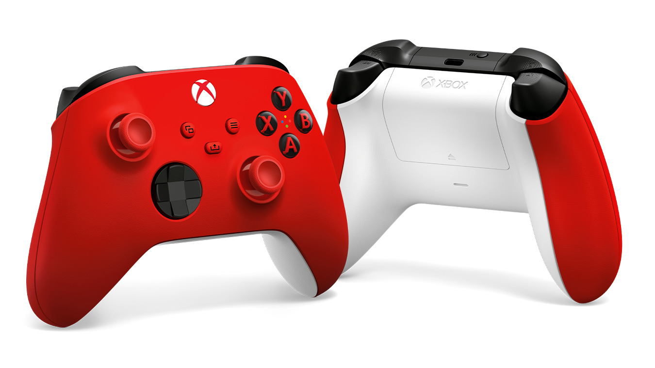 MS Xbox Controller Seriers Pulse Red "QAU-00011" (timbru verde 0.8 lei)