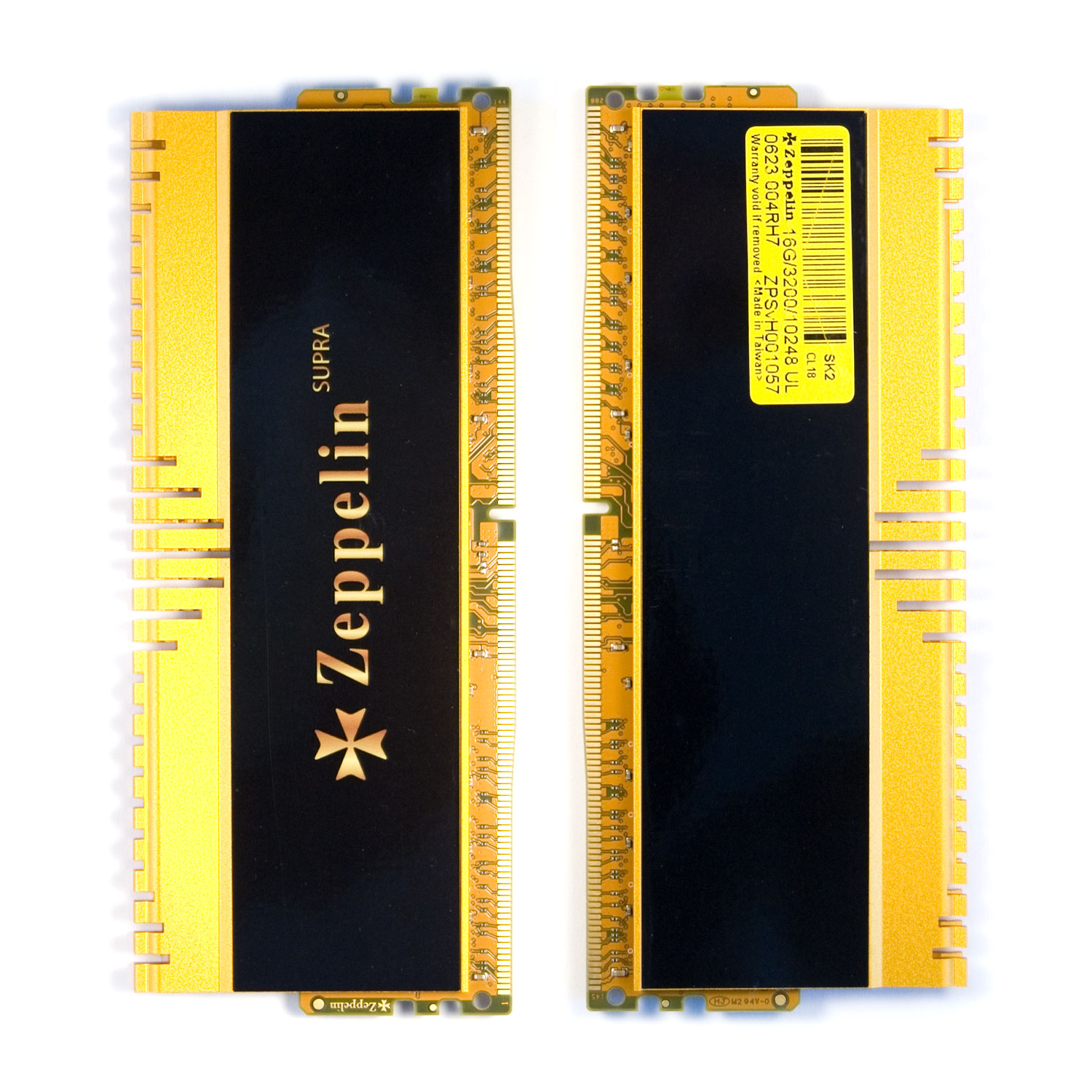 Memorie DDR Zeppelin DDR4 Gaming 32GB frecventa 3200 Mhz (kit 2x 16GB) dual channel kit, radiator, (retail) "ZE-DDR4-32G3200-RD-GM-KIT"