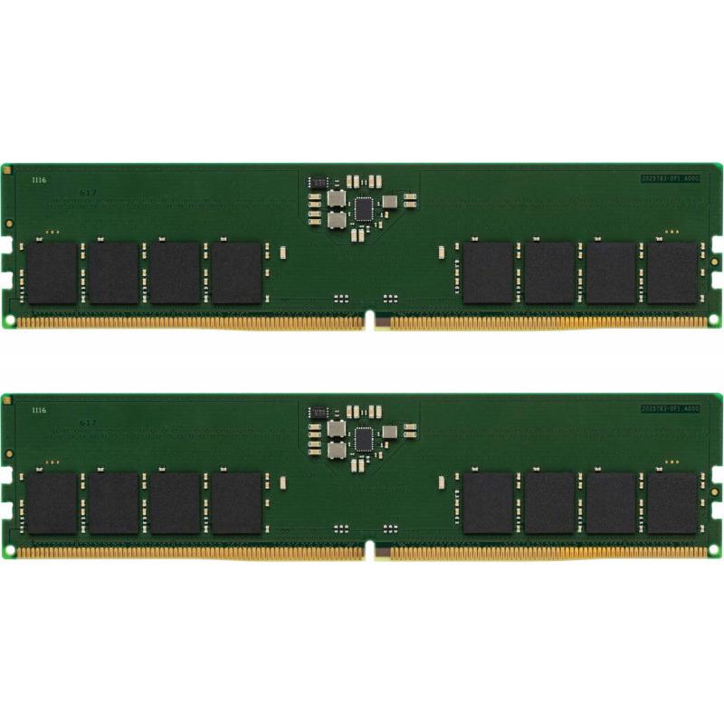 Memorie DDR Kingston DDR5 16GB frecventa 4800 MHz, 8GB x 2 module, latenta CL40, "KCP548US6K2-16"