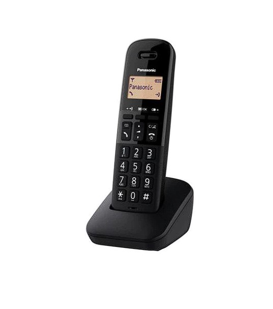Telefon DECT, negru, KX-TGB610FXB, Panasonic,, "KX-TGB610FXB" (timbru verde 0.8 lei)