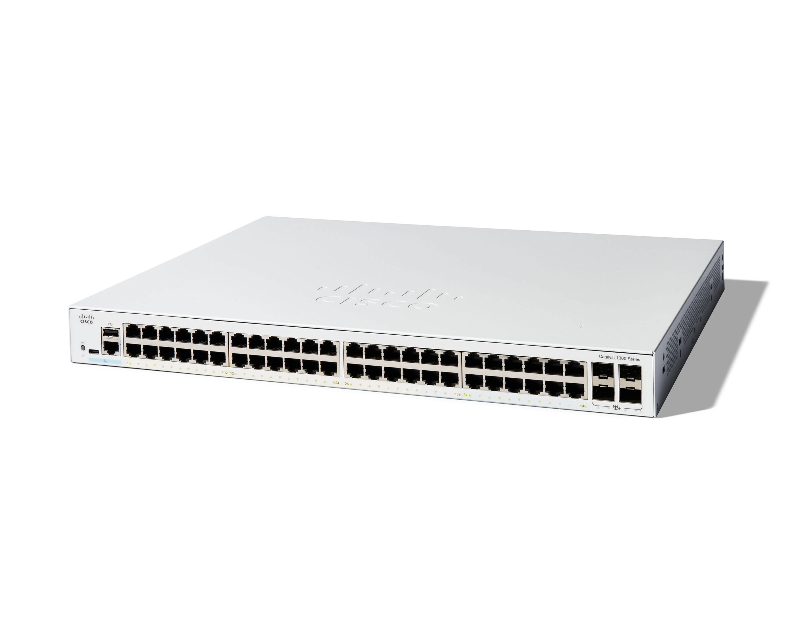 CATALYST 1300 48-PORT GE 4X10G/SFP+ "C1300-48T-4X" (timbru verde 2 lei)